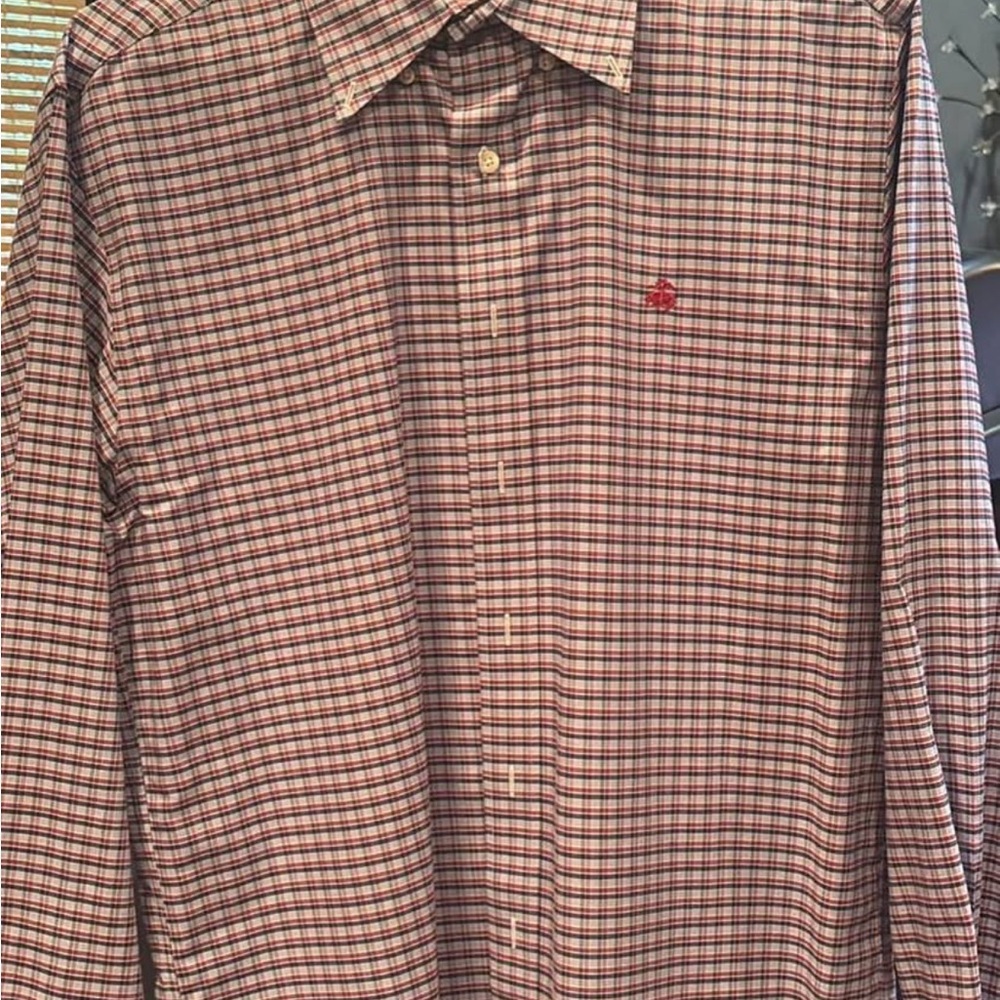 Brooks Brothers Red and Blue Plaid Shirt